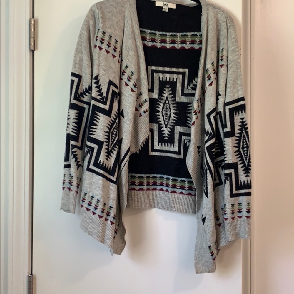 Ultra soft patterned cardigan